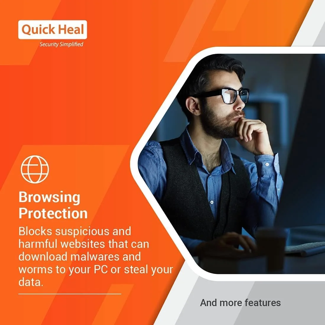 آنتی ویروس Quick Heal Pro، آخرین نسخه، 1 کامپیوتر، 1 ساله 2022