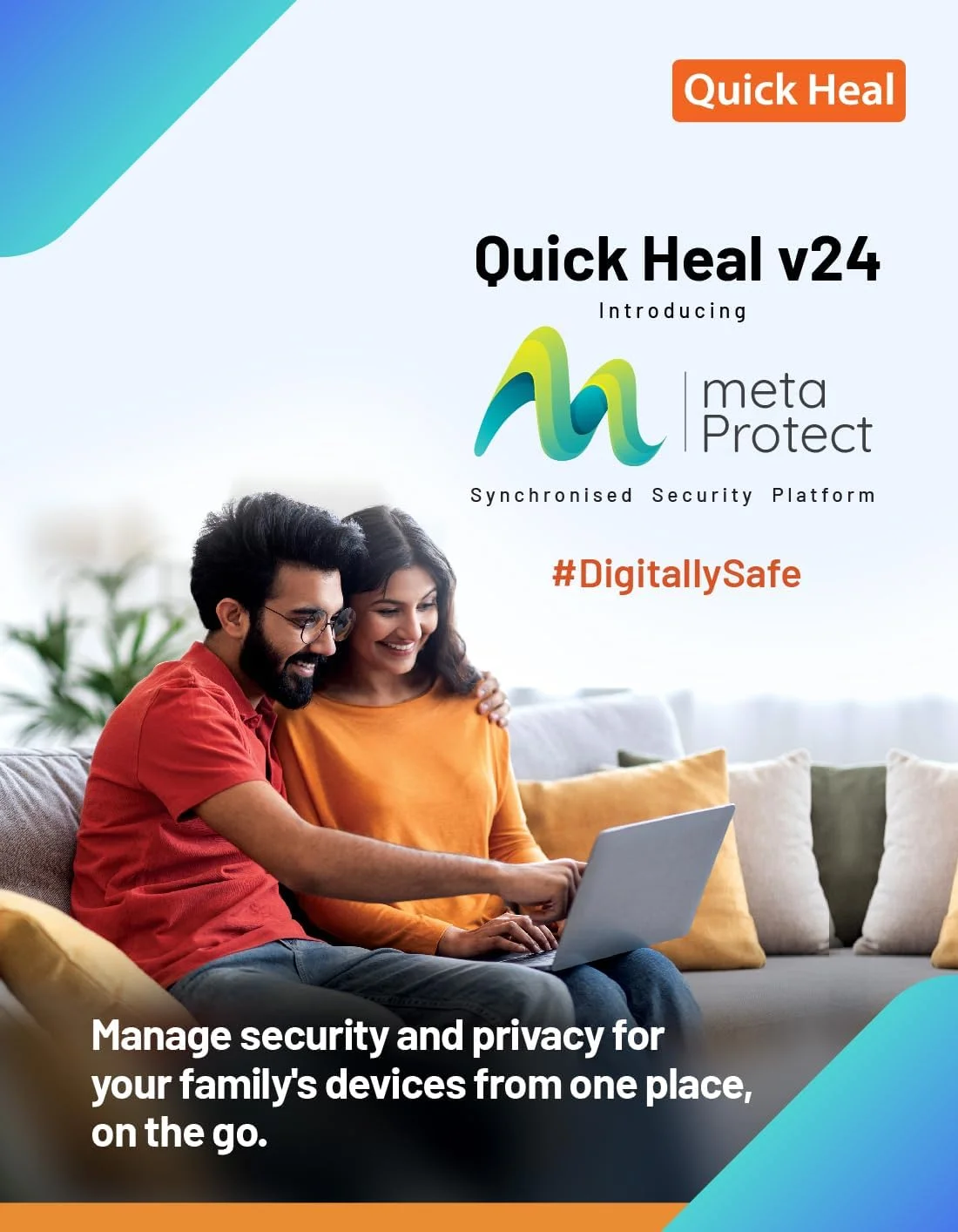 آخرین نسخه Quick Heal Internet Security - 1 کامپیوتر، 1 سال | امنیت دستگاه مبتنی بر هوش مصنوعی برای کامپیوتر ویندوز | محافظت از اینترنت و بانکداری