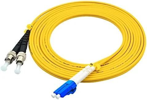 (5 متر / 16 فوت، LC-ST) - کابل فیبر نوری سینگل مود 9/125 دوبلکس LC به ST به طول 5 متر