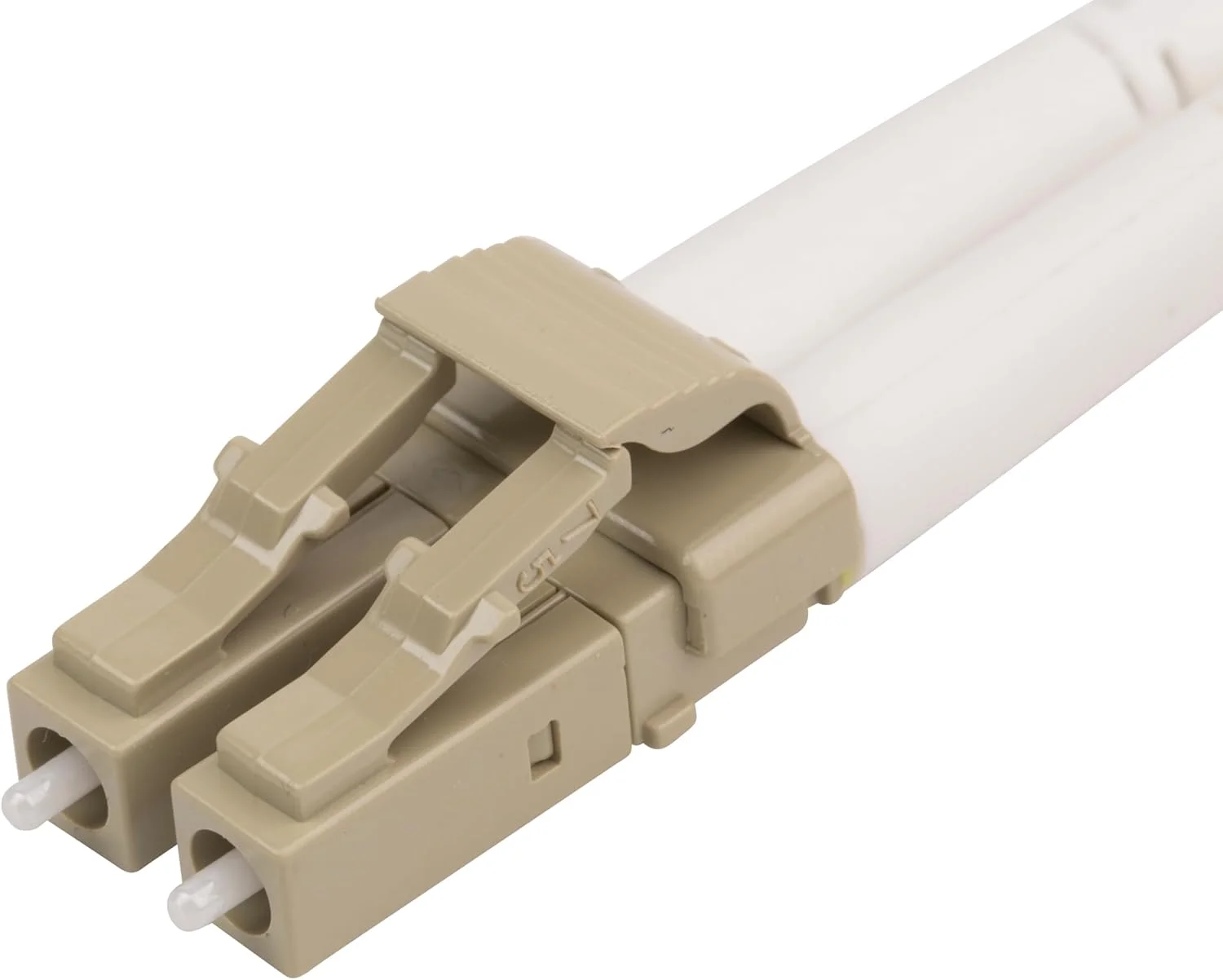 کابل فیبر نوری 5 متری Labgear - LC به LC چند حالته دوبلکس OM4 LSZH کابل پچ فیبر نوری دیجیتال صدا، نرخ داده 100 گیگابیت بر ثانیه، شبکه با کارایی بالا، بنفش