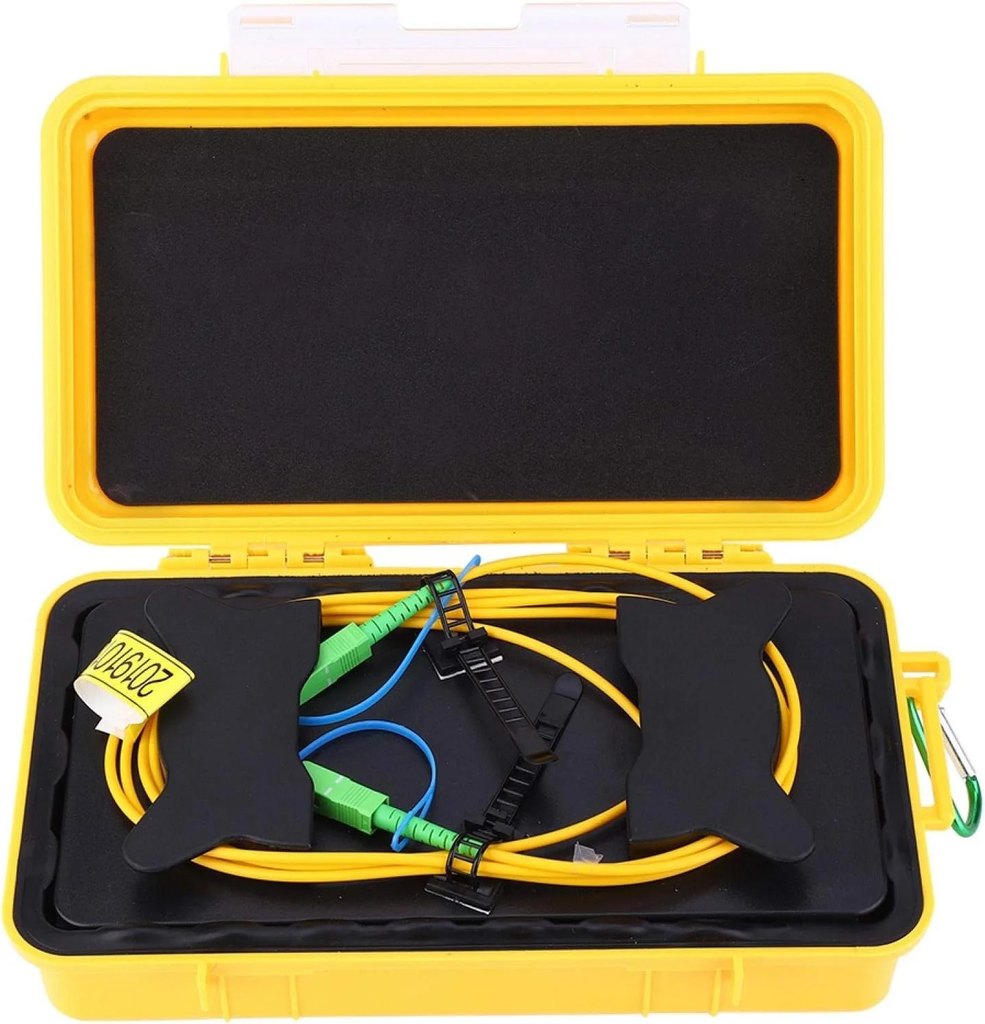 جعبه کابل راه‌اندازی OTDR SC/APC-SC/APC کابل فیبر نوری تک حالته سیم جامپر کابل های شبکه سیم توسعه تست 2000 متری