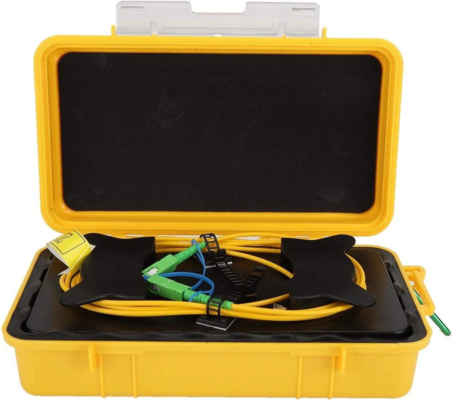 جعبه کابل راه‌اندازی OTDR 1000 متری SC/APC-SC/APC کابل فیبر نوری تک حالته سیم جامپر کابل شبکه سیم توسعه تست