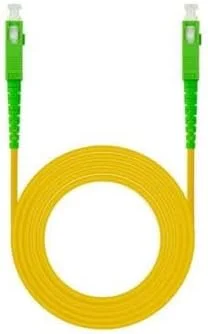 کابل فیبر نوری Levitantes - کابل سینگل مود SC/APC-SC/APC به طول 20 متر، ساخته شده از مواد LSZH، مناسب برای اتصالات پرسرعت و افت سیگنال کم