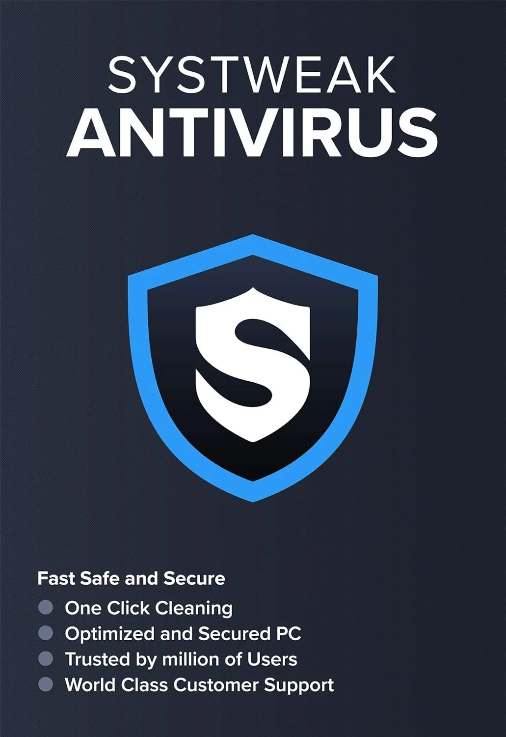 آنتی ویروس Systweak - نرم افزار برای ویندوز - 1 کامپیوتر، 1 سال | محافظت بلادرنگ | محافظت از اکسپلویت و بدافزار | محافظت از USB | فایروال و امنیت اینترنت (تحویل ایمیلی فقط 2 ساعت - بدون CD)