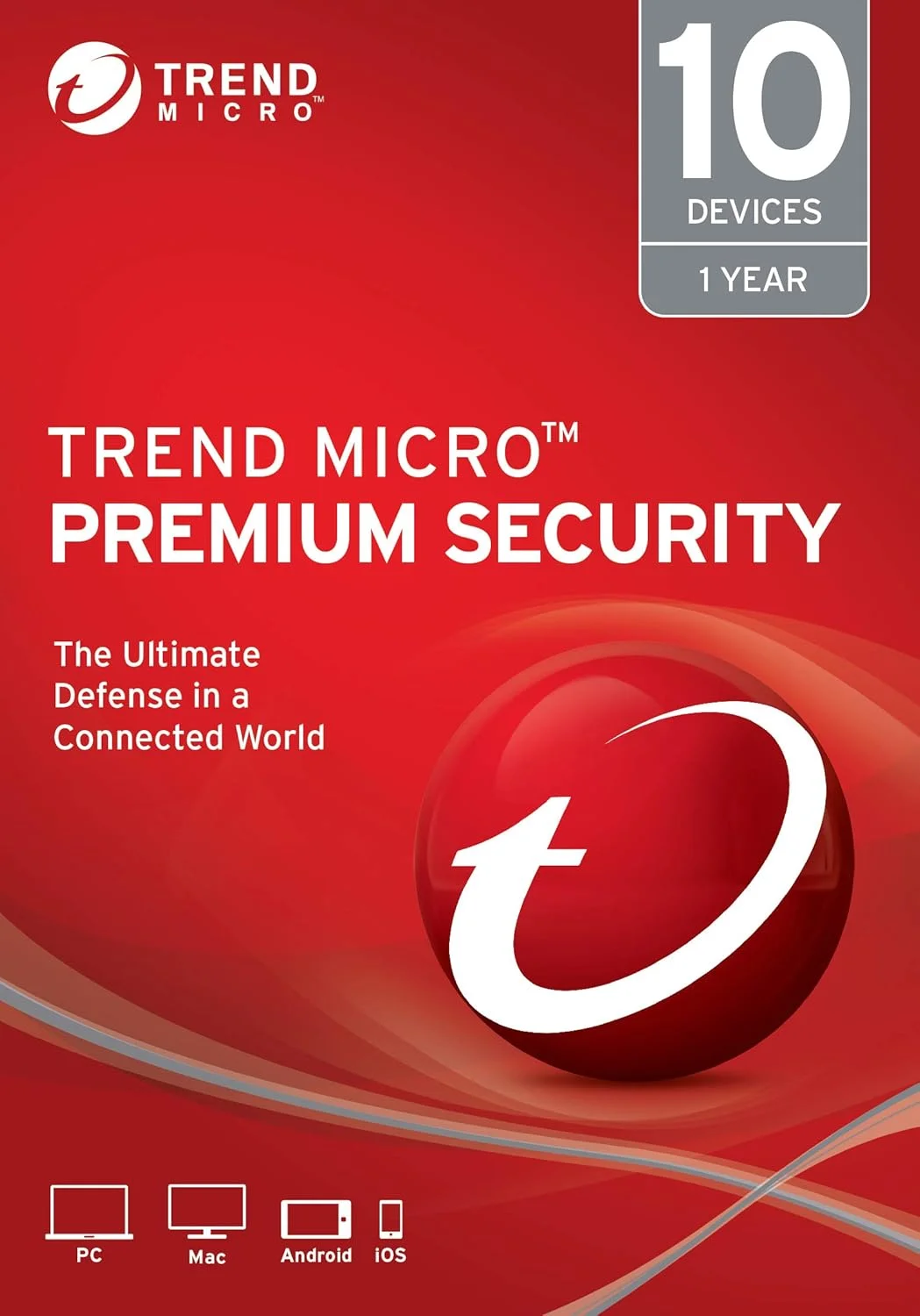 ترند میکرو پریمیوم سکیوریتی 2019، 10 کاربر [کد فعال سازی] 2019