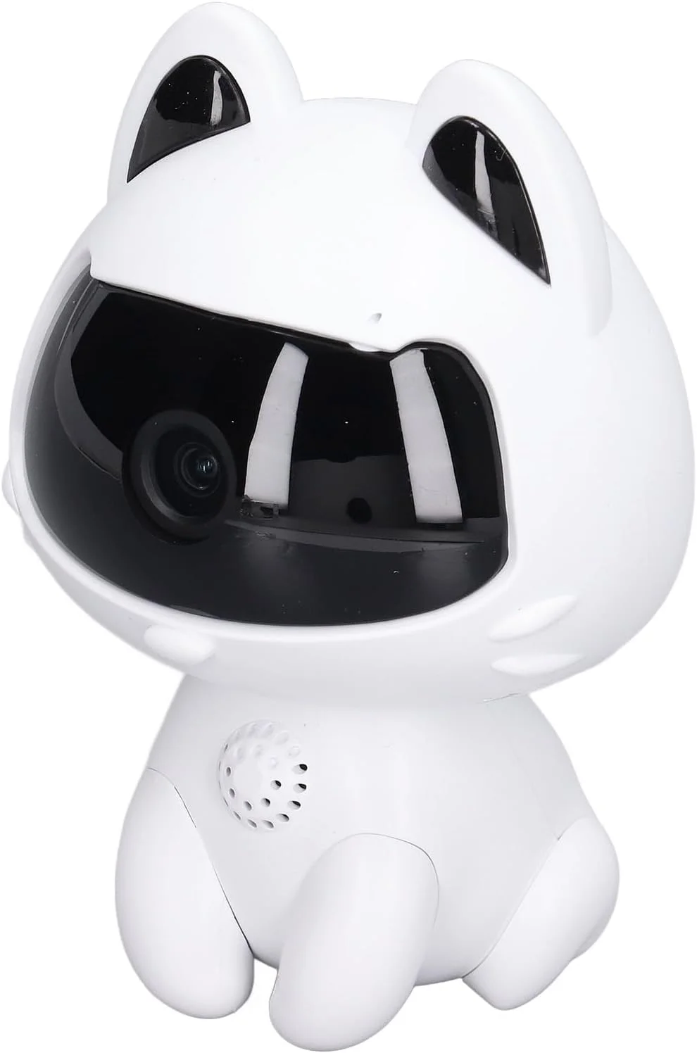 دوربین امنیتی بی سیم Airshi، مانیتور ویدئویی خانگی دید در شب رباتی شکل حیوان خانگی برای داخل خانه