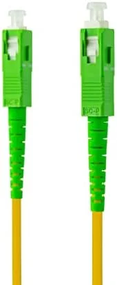 کابل فیبر نوری 5 متری زرد برای روتر SC/APC سینگل مود سیمپلکس LSZH