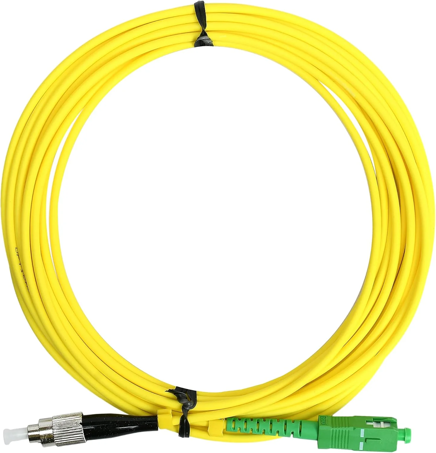 کابل فیبر نوری سینگل مود سیمپلکس FC به SC APC اپتیکال پچ کورد 3 متری (9.8 فوت) 9/125µm