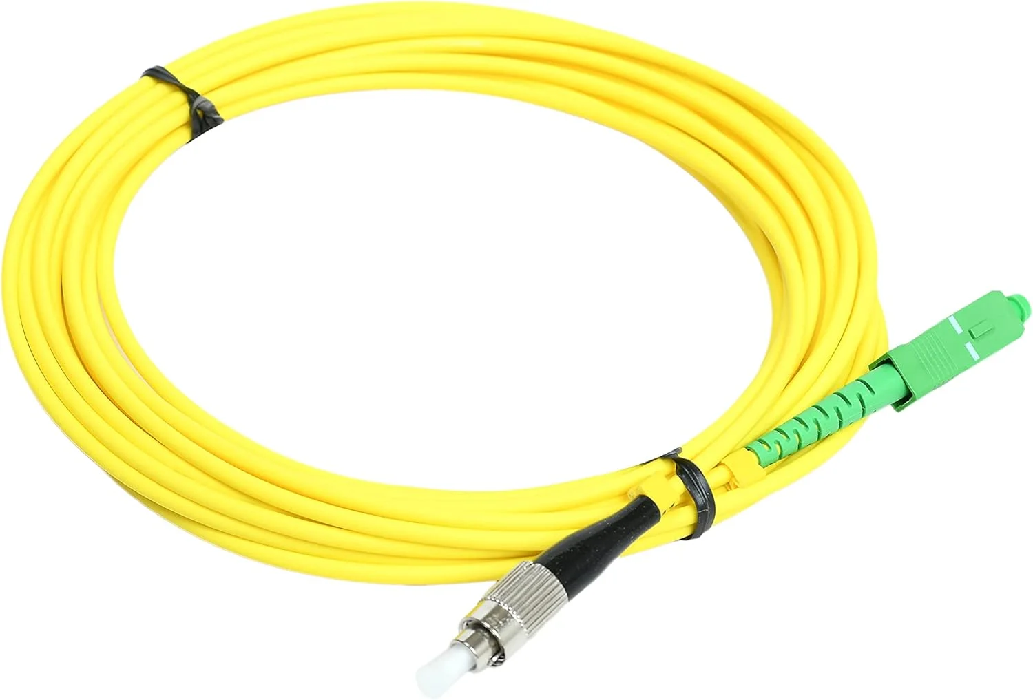کابل فیبر نوری سینگل مود سیمپلکس FC به SC APC اپتیکال پچ کورد 3 متری (9.8 فوت) 9/125µm