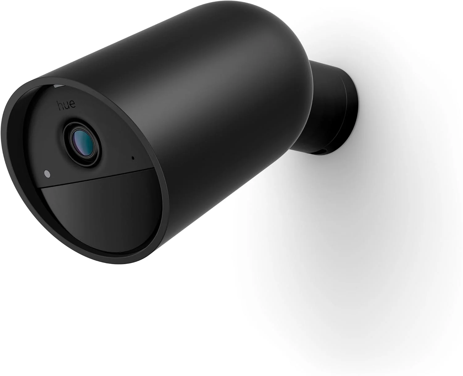 دوربین هوشمند امنیتی با باتری Philips Hue Secure، کیفیت 1080p، مناسب فضای داخلی و خارجی، نصب آسان، قابلیت مکالمه دو طرفه، سازگار با Security Center در اپلیکیشن Hue، رنگ مشکی