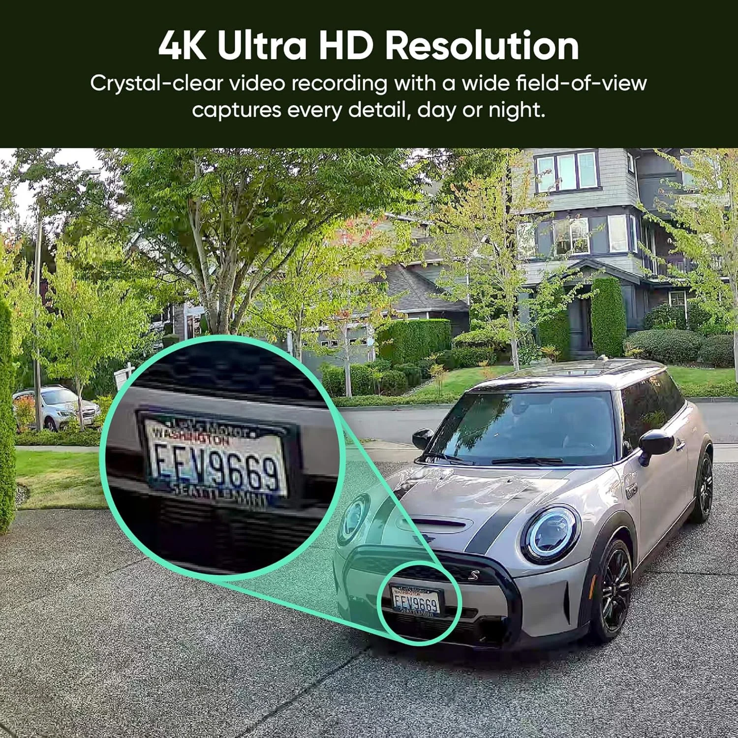 دوربین امنیتی هوشمند 4K وایز کم پن v4، دوربین های هوش مصنوعی داخلی/خارجی برای امنیت خانه، کودک و حیوانات خانگی، دید در شب رنگی، چرخش/شیب 360 درجه/زوم دیجیتال 8 برابر، 2.4G و 5G، سازگار با الکسا و دستیار گوگل