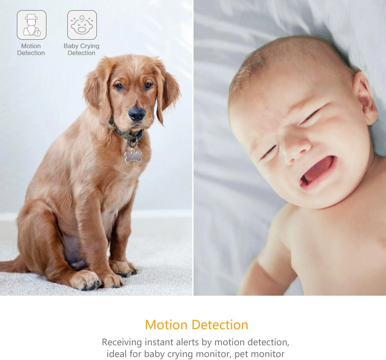 دوربین مداربسته خانگی YI مدل CCTV، مانیتور کودک، دوربین هوشمند بی سیم داخلی 1080p با دید در شب، صدای دو طرفه، تشخیص حرکت، برنامه تلفن، دوربین حیوانات خانگی - سازگار با الکسا (2 عدد)