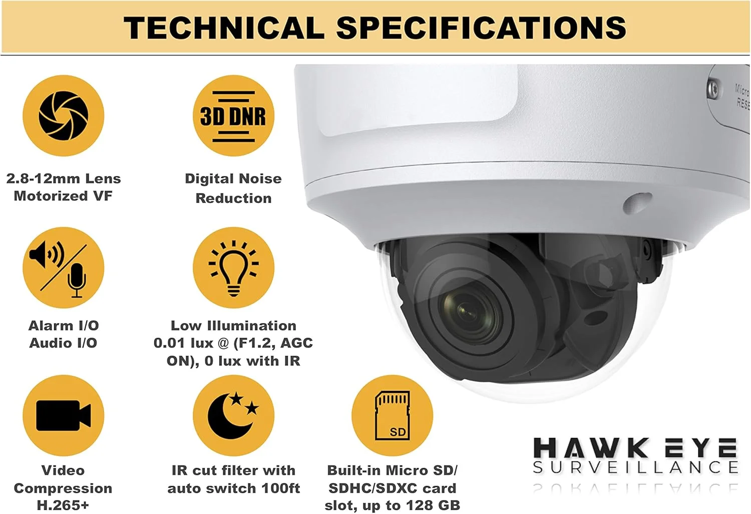 دوربین مداربسته تحت شبکه 2 مگاپیکسلی PoE - سازگار با Hikvision DS-2CD2723G1-IZS دام موتوردار، ضد آب و هوا برای فضای باز، دید در شب EXIR، لنز وریفوکال 2.8-12 میلی متری، نسخه انگلیسی دوربین مداربسته تحت شبکه 2 مگاپیکسلی PoE - سازگار با Hikvision DS-2CD2723G1-IZS دام موتوردار، ضد آب و هوا برای فضای باز، دید در شب EXIR، لنز وریفوکال 2.8-12 میلی متری، نسخه انگلیسی