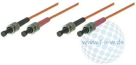 کابل فیبر نوری Tecline 75803 OM2 (50/125 µm، 3.0 متر) نارنجی