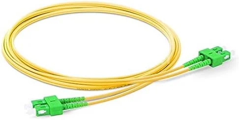 کابل فیبر نوری SC/APC به SC/APC سینگل مود داپلکس با قطر خارجی 2.0mm/3.0mm و هسته 9/125 (50 متر، 2.0mm) کابل فیبر نوری SC/APC به SC/APC سینگل مود داپلکس با قطر خارجی 2.0mm/3.0mm و هسته 9/125 (50 متر، 2.0mm)