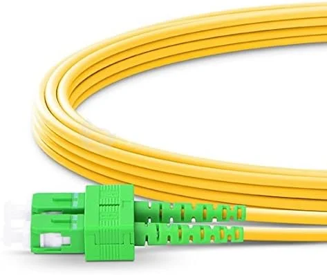 کابل فیبر نوری SC/APC به SC/APC سینگل مود داپلکس با قطر خارجی 2.0mm/3.0mm و هسته 9/125 (50 متر، 2.0mm) کابل فیبر نوری SC/APC به SC/APC سینگل مود داپلکس با قطر خارجی 2.0mm/3.0mm و هسته 9/125 (50 متر، 2.0mm)