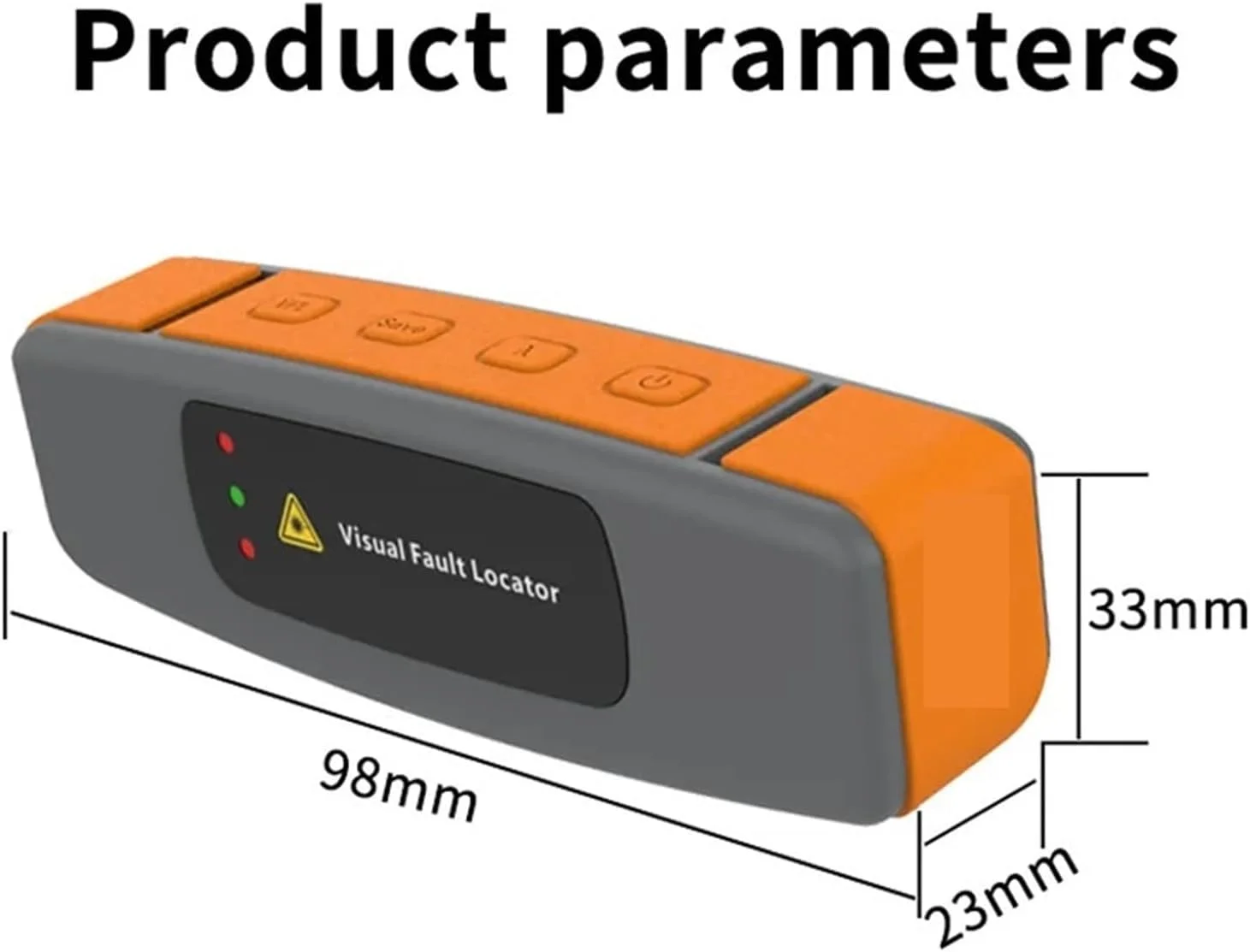 تستر کابل فیبر نوری با قلم قرمز USB 10-50KM نوع SC/FC/ST/LC (10MW)