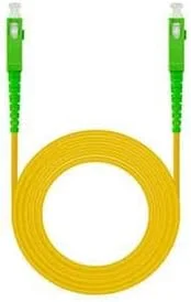 کابل فیبر نوری سینگل مود SC Apc/Sc Apc 9/125u 20 متری با روکش LSZH، مناسب برای اتصالات پرسرعت