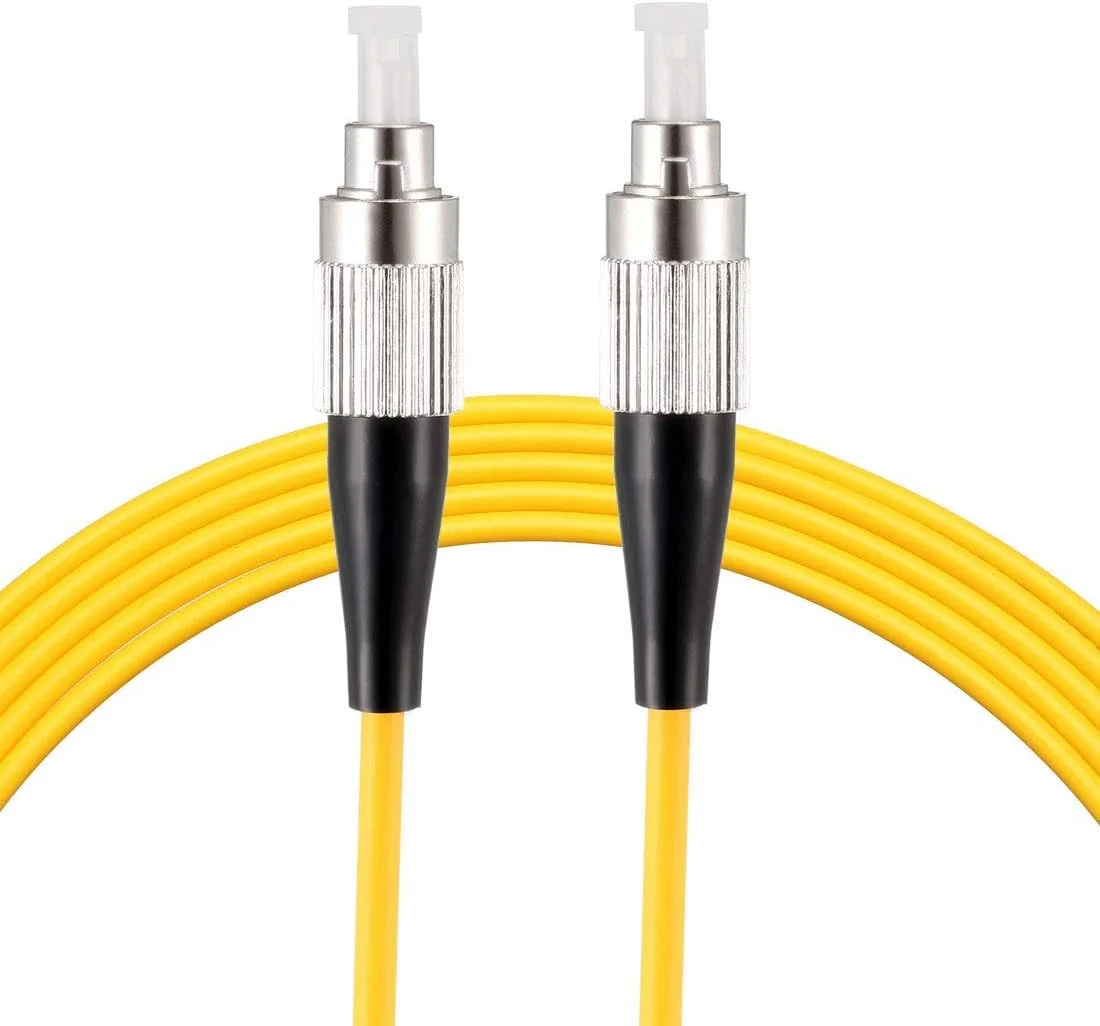 کابل فیبر نوری داپلکس FC به FC، 10 متری، مناسب برای اتصال شبکه - 2 عدد