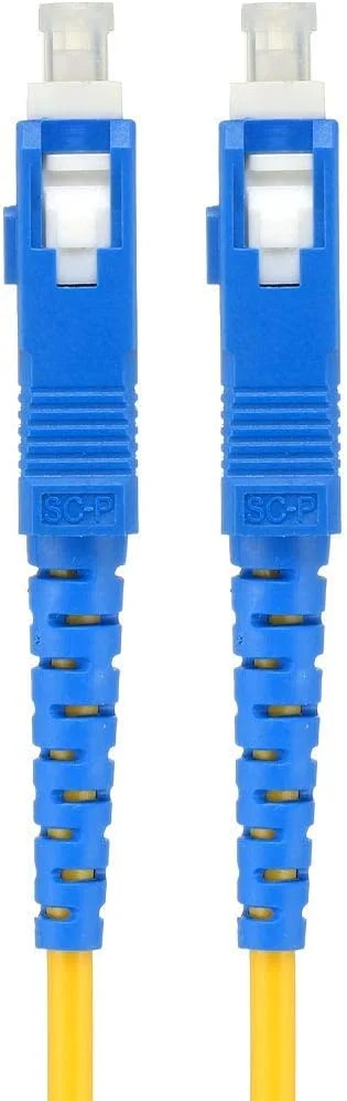 کابل فیبر نوری SC به SC به طول 10 متر، مناسب برای اتصال شبکه، 2 عدد کابل فیبر نوری SC به SC به طول 10 متر، مناسب برای اتصال شبکه، 2 عدد