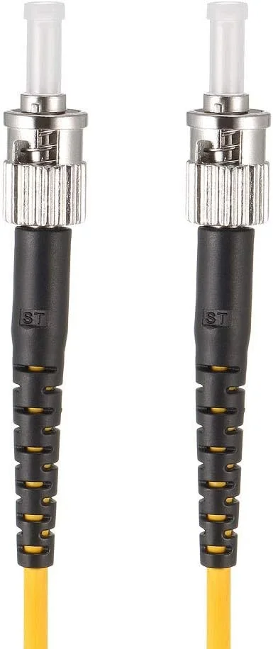 کابل فیبر نوری 10 متری ST به ST، سیم رابط نوری ST-ST، 2 عدد