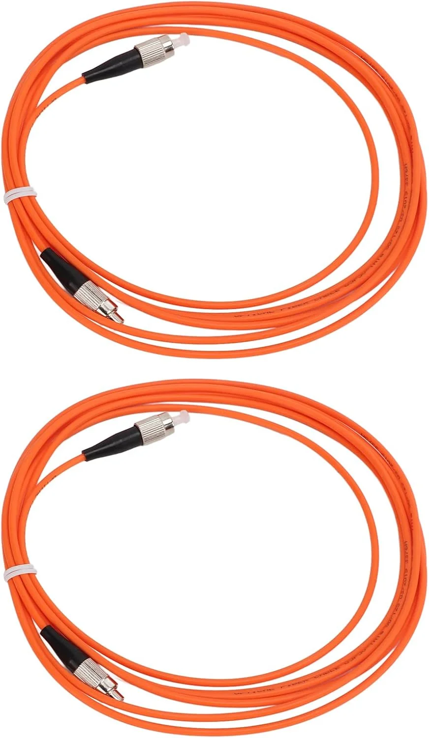 YDuupxe دو عدد کابل فیبر نوری 60 نانومتری، سیم اتصال فیبر با افت درج کم، سیم رابط نوری برای تجهیزات انتقال لینک