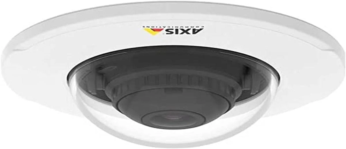 دوربین شبکه AXIS M3015 - دوربین مداربسته شبکه - دام - رنگی - 2 مگاپیکسل - 1920 x 1080 - 1080p - دیافراگم ثابت - فاصله کانونی ثابت - LAN 10/100 - MJPEG, H.264, H.265, MPEG-4 AVC - PoE Plus، سیاه، سفید