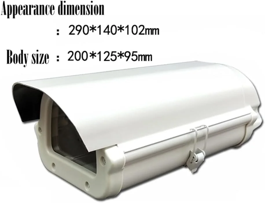 محفظه دوربین مداربسته آلومینیومی، جعبه دوربین داخلی/خارجی مقاوم در برابر آب و هوا، پوسته جعبه اتصال برای نصب دیواری دوربین مداربسته سنگین