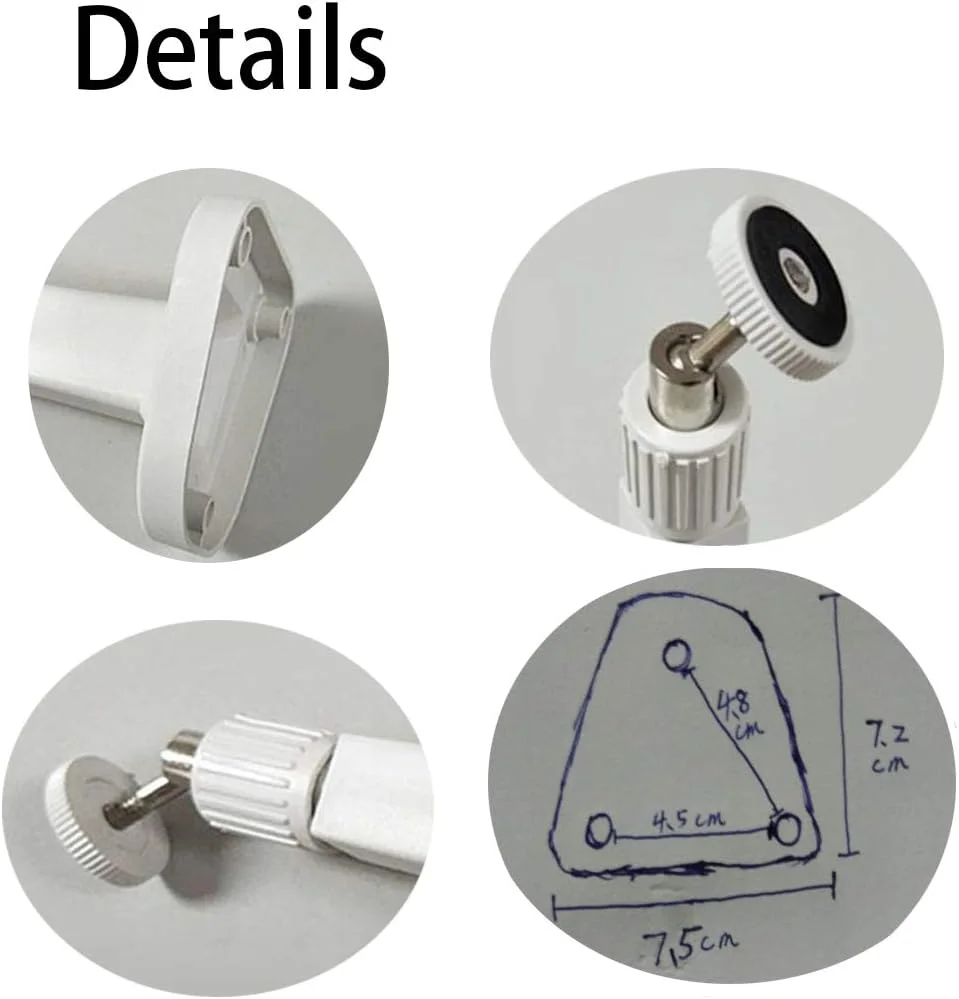 پایه های دیواری سقفی قابل تنظیم یونیورسال بستگا مدل BS07 با طول 15.5 سانتی متر، براکت دوربین مداربسته با قابلیت چرخش برای دوربین های امنیتی جعبه ای، بدنه ای، دام و بولت، مناسب برای سیستم نظارت خانگی پایه های دیواری سقفی قابل تنظیم یونیورسال بستگا مدل BS07 با طول 15.5 سانتی متر، براکت دوربین مداربسته با قابلیت چرخش برای دوربین های امنیتی جعبه ای، بدنه ای، دام و بولت، مناسب برای سیستم نظارت خانگی