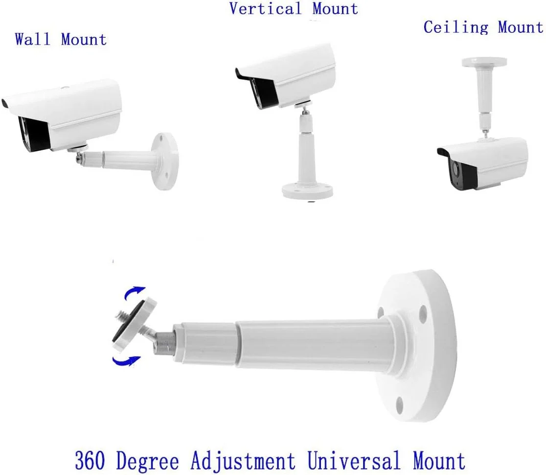 پایه دوربین مداربسته قابل تنظیم جهانی بستگا مدل BS08، پایه دیواری سقفی 170 میلیمتری با قابلیت چرخش 360 درجه برای دوربین های مداربسته CCTV CCD دام و بولت، مناسب سیستم نظارت خانگی پایه دوربین مداربسته قابل تنظیم جهانی بستگا مدل BS08، پایه دیواری سقفی 170 میلیمتری با قابلیت چرخش 360 درجه برای دوربین های مداربسته CCTV CCD دام و بولت، مناسب سیستم نظارت خانگی
