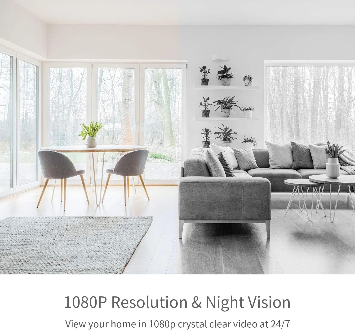 دوربین امنیتی چرخشی Blurams Dome Pro 1080P با قابلیت تشخیص حرکت و صدا، دید در شب و صدای دو طرفه - A30C دوربین امنیتی چرخشی Blurams Dome Pro 1080P با قابلیت تشخیص حرکت و صدا، دید در شب و صدای دو طرفه - A30C