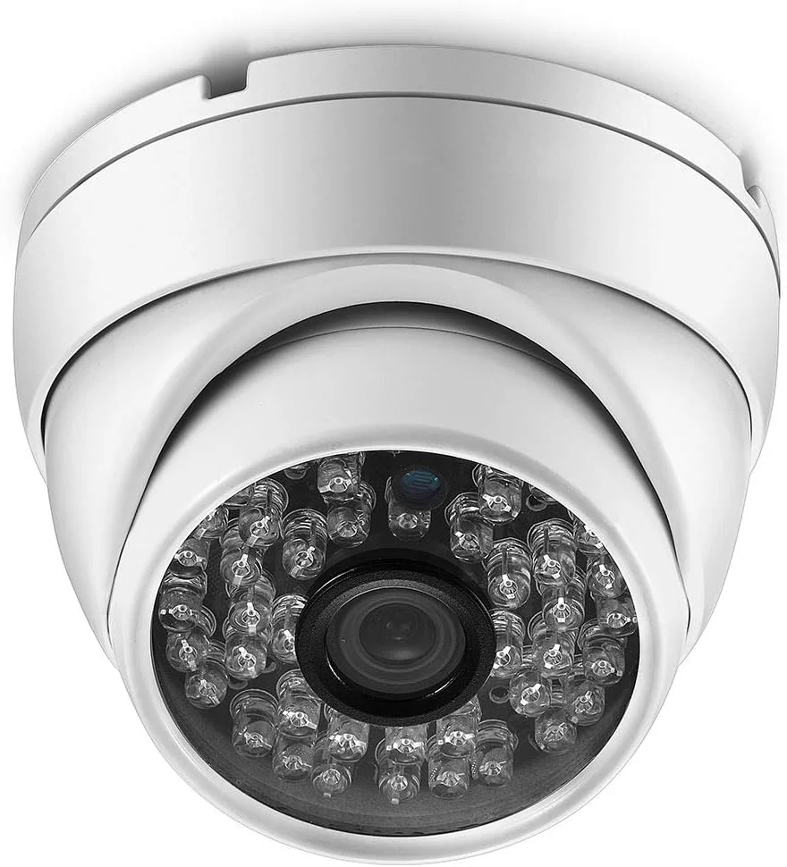 دوربین مداربسته دام تحت شبکه CLX HD 5MP 1080P POE، فلزی، ضد آب، مناسب فضای باز، با دید در شب 25 متری (POE 48v)