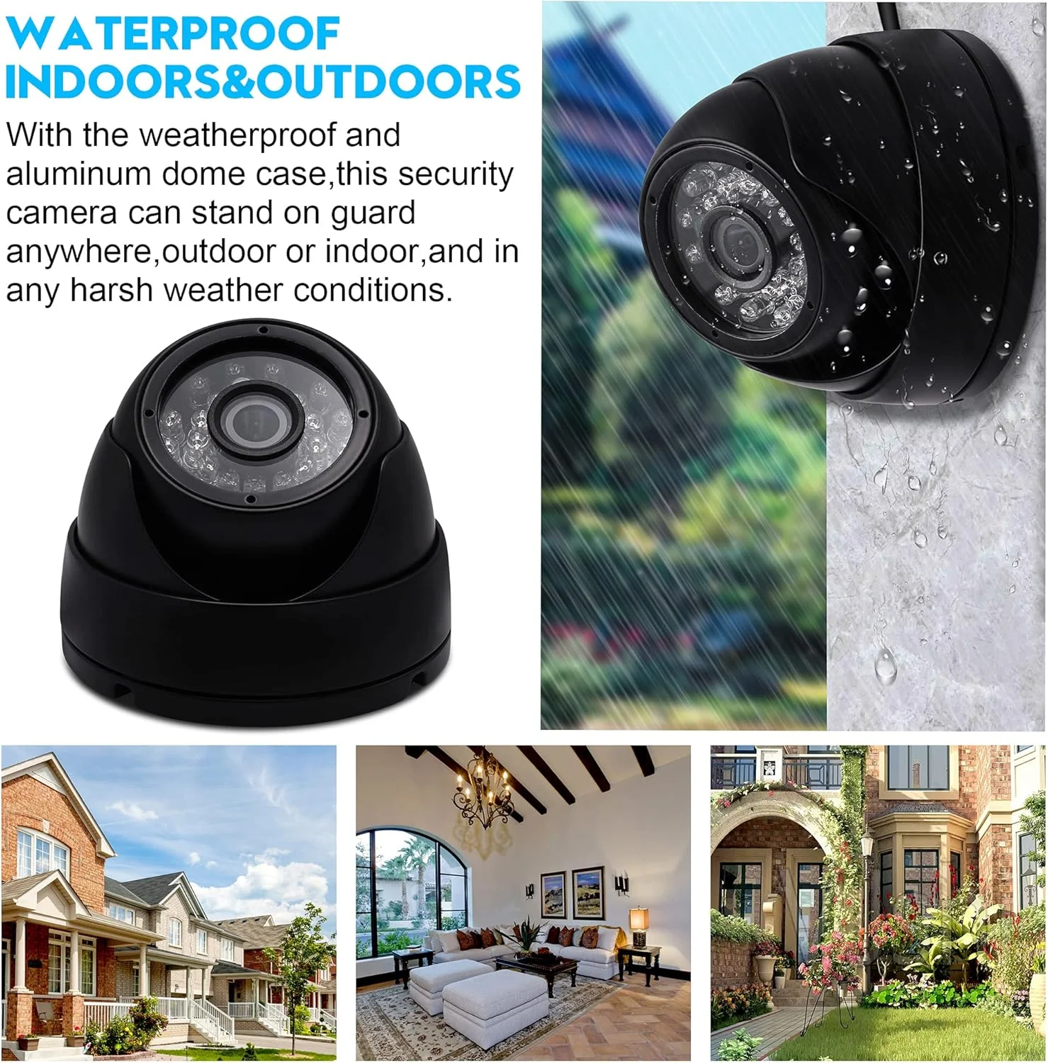 دوربین USB ضد آب ELP 720P، دوربین دام USB داخلی/خارجی با دید در روز و شب با LED های IR، دوربین USB نظارتی امنیتی خانگی با لنز 3.6 میلی متری دوربین USB ضد آب ELP 720P، دوربین دام USB داخلی/خارجی با دید در روز و شب با LED های IR، دوربین USB نظارتی امنیتی خانگی با لنز 3.6 میلی متری