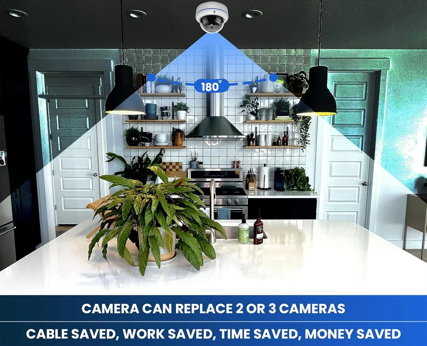 دوربین مداربسته امنیتی 2 مگاپیکسلی HD 1080P با لنز فیش آی 1.7 میلی متری 180 درجه، دوربین دام واید انگل سیمی، مناسب فضای باز 4 در 1 (سیستم آنالوگ مداربسته TVI/AHD/CVI/BNC) دید در شب IR 15FT DC12V دوربین مداربسته امنیتی 2 مگاپیکسلی HD 1080P با لنز فیش آی 1.7 میلی متری 180 درجه، دوربین دام واید انگل سیمی، مناسب فضای باز 4 در 1 (سیستم آنالوگ مداربسته TVI/AHD/CVI/BNC) دید در شب IR 15FT DC12V