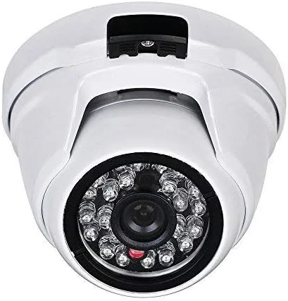 دوربین دام فلزی 2.4 مگاپیکسلی (HD-TVI/AHD/CVI/آنالوگ) 4 در 1 1080P CMOS مناسب فضای باز، دوربین آنالوگ دید در شب IR، دوربین دام ضد خرابکاری برای نظارت تصویری منزل