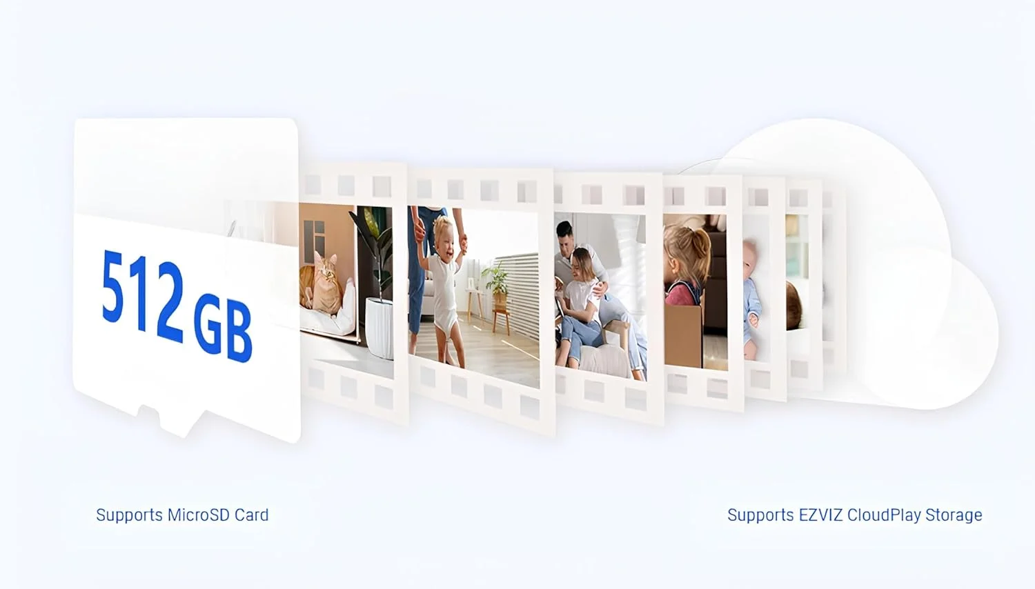 دوربین امنیتی فضای باز EZVIZ H6C Pro 4K Ultra HD، یکپارچه سازی دستیار صوتی خانه هوشمند، 8 مگاپیکسل، هشدارهای حرکتی، طراحی مقاوم در برابر آب و هوا، سفید دوربین امنیتی فضای باز EZVIZ H6C Pro 4K Ultra HD، یکپارچه سازی دستیار صوتی خانه هوشمند، 8 مگاپیکسل، هشدارهای حرکتی، طراحی مقاوم در برابر آب و هوا، سفید