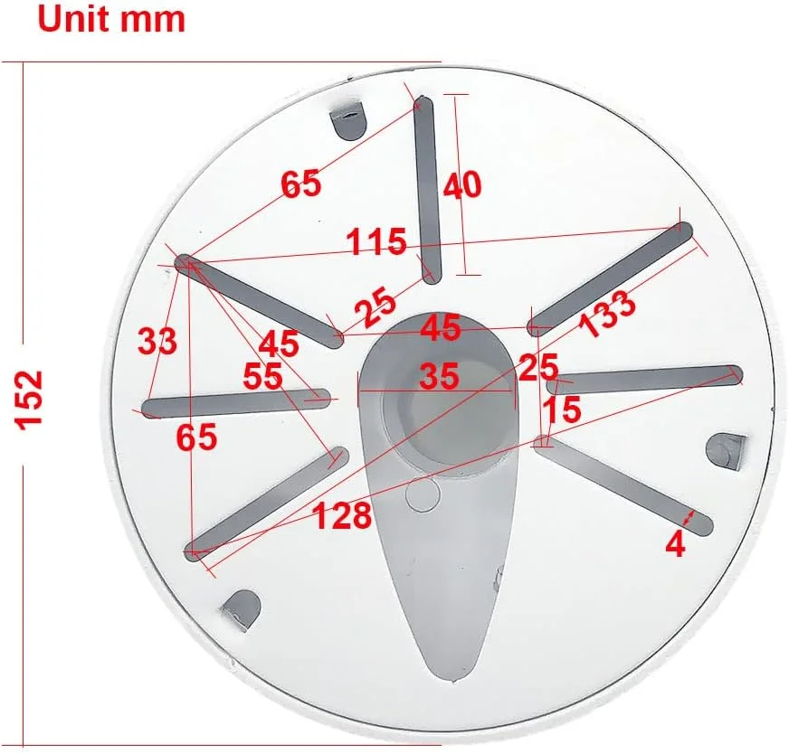 براکت دیواری دوربین مداربسته نوع I، براکت نصب دوربین دام جهانی / دوربین IP برای دوربین مداربسته (طول 200 میلی متر / 7.87 اینچ نوع I)