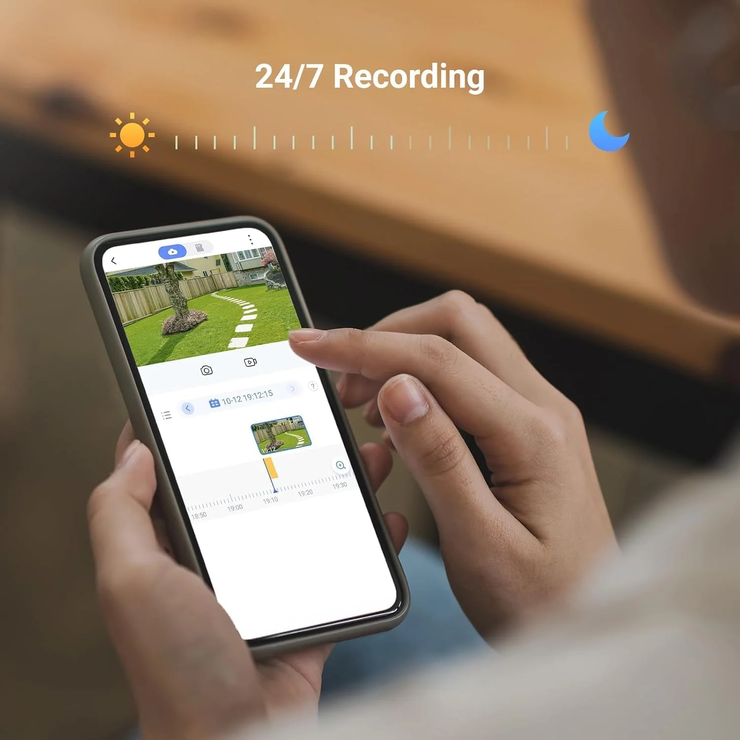 دوربین امنیتی EZVIZ C8C، دوربین نظارتی PT بیرونی 1080p WiFi با پوشش دید 360 درجه، دید در شب رنگی، ضد آب IP65، تشخیص حرکت، ضبط صدا، پشتیبانی از کارت SD 256 گیگابایتی دوربین امنیتی EZVIZ C8C، دوربین نظارتی PT بیرونی 1080p WiFi با پوشش دید 360 درجه، دید در شب رنگی، ضد آب IP65، تشخیص حرکت، ضبط صدا، پشتیبانی از کارت SD 256 گیگابایتی