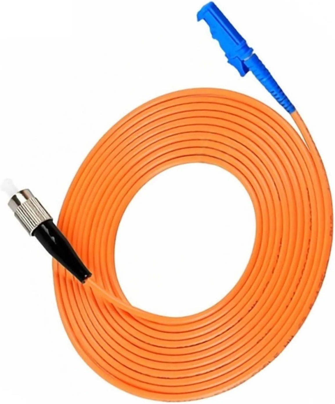 HAIZHI پچ کورد فیبر نوری OM2 1M-100M E2000 Simplex LC FC ST A MM 5-100 متری (3 متری 10 عددی, E2000A-ST OM2)