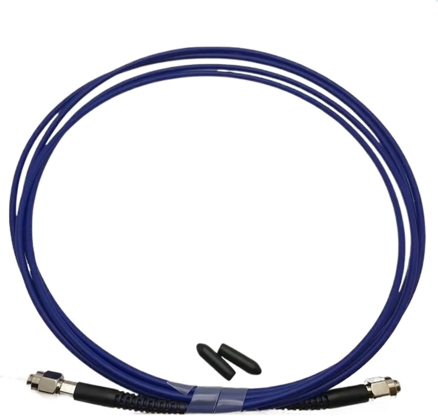 کابل فیبر نوری زرهی HAIZHI 300um SMA905-SMA905 VIS-IR 0.22 400-2200nm 1-5 متری (SMA-SMA آبی 3 متری)