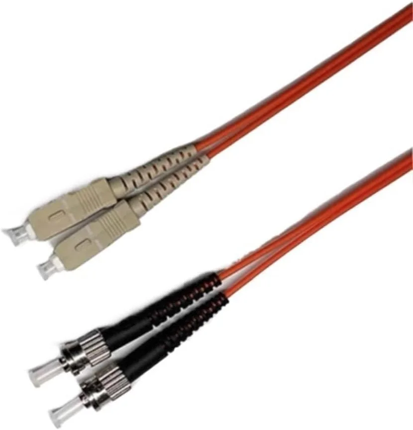 HAIZHI کابل فیبر نوری SC-ST OM1 OM2 دوبلکس 1-100 متری (7 متری 10 عدد OM1)