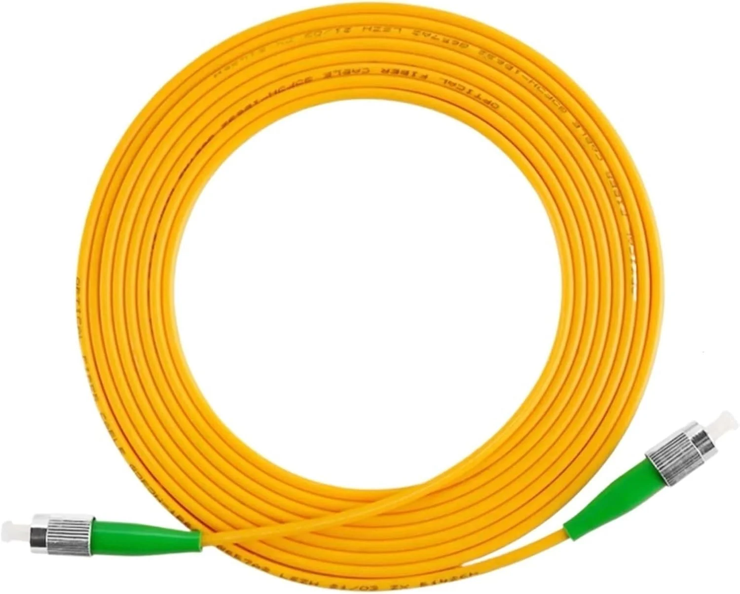 کابل فیبر نوری HAIZHI سینگل مود FC/A-FCA سیمپلکس SM (10 متر 5 عدد)