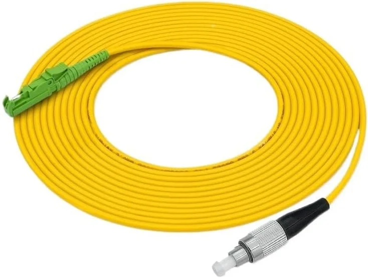 سیم فیبر نوری E2000/A-FC/A FC/UPC سینگل مود سیمپلکس 1-10 متری (E2000a-FCA 2m 10pc)