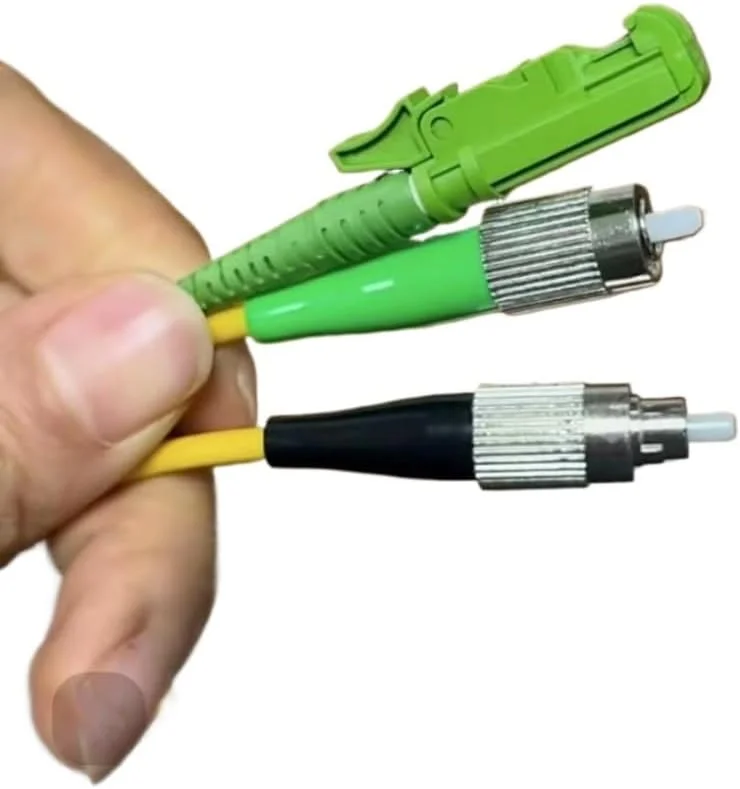 سیم فیبر نوری E2000/A-FC/A FC/UPC سینگل مود سیمپلکس 1-10 متری (E2000a-FCA 2m 10pc)