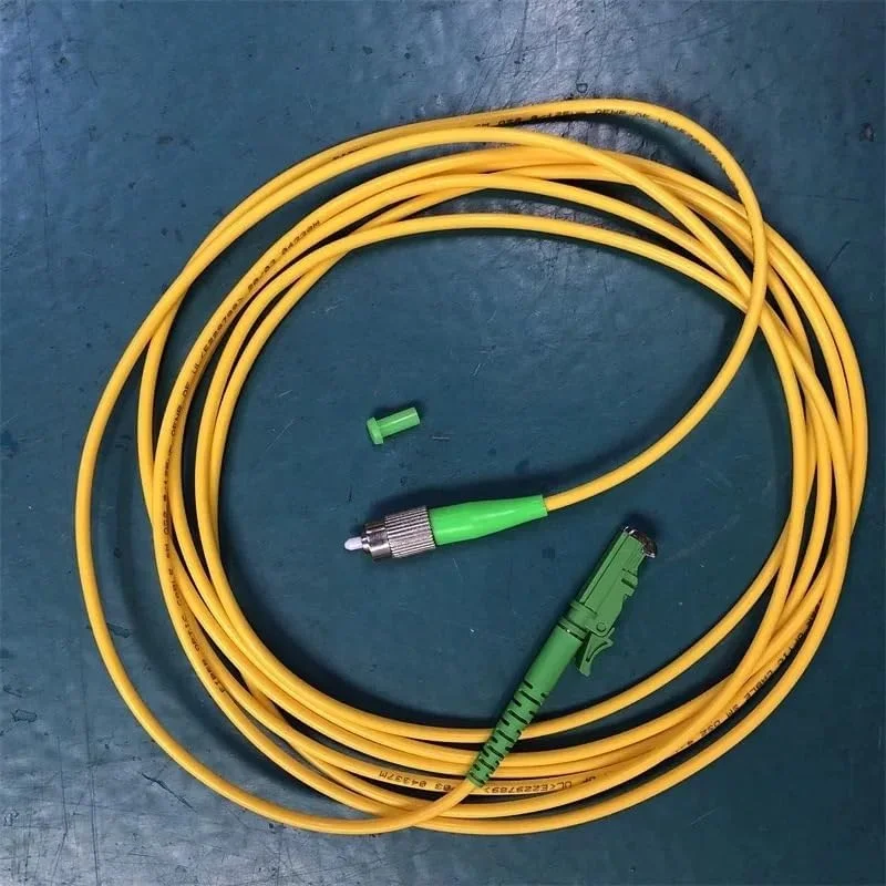 سیم فیبر نوری E2000/A-FC/A FC/UPC سینگل مود سیمپلکس 1-10 متری (E2000a-FCA 2m 10pc)