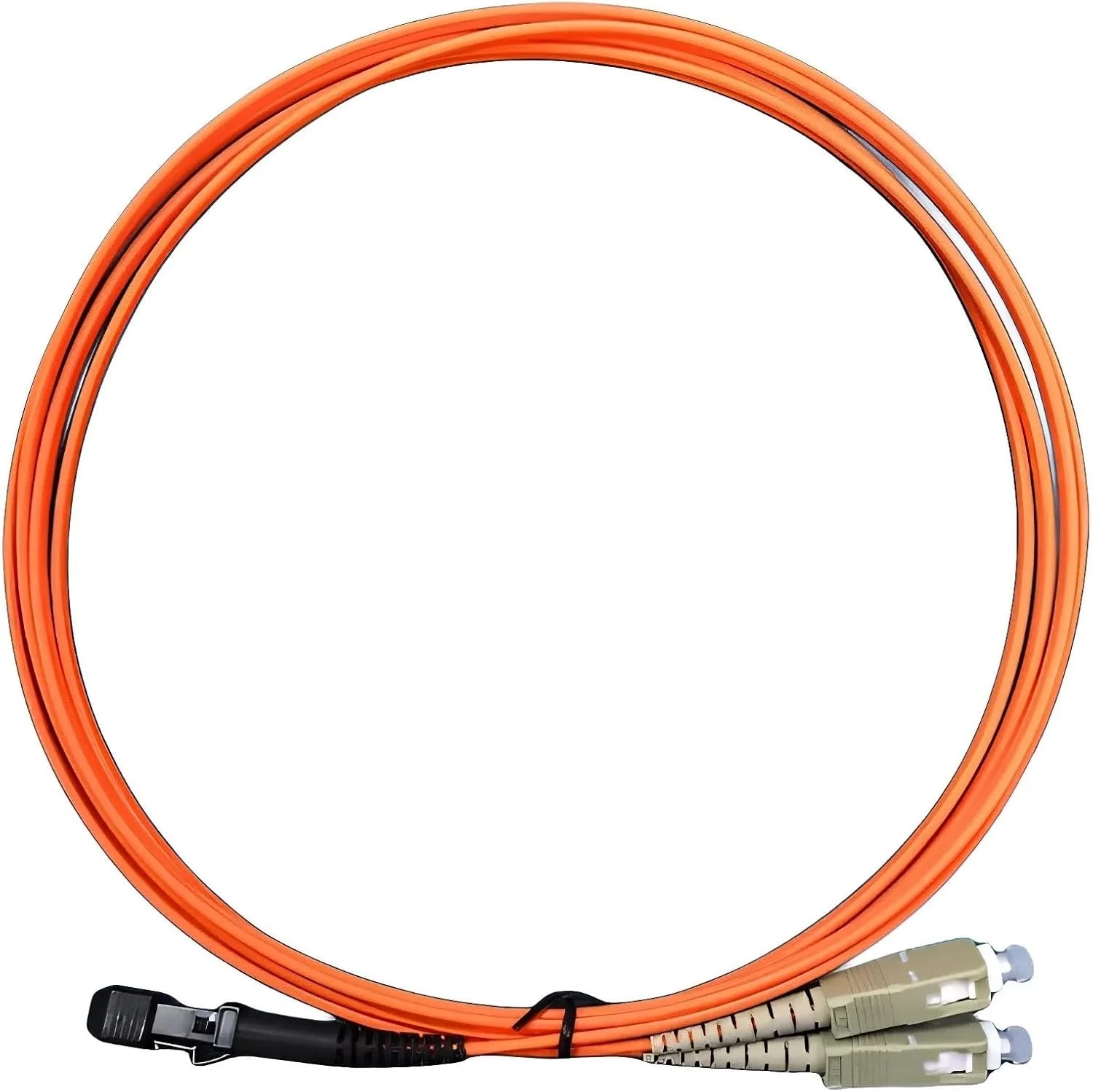 HAIZHI سیم فیبر نوری OM1 OM2 MTRJ-SC ماده دوبلکس نوری 1-100 متری چند حالته DX (5 متر 10 عدد OM1)