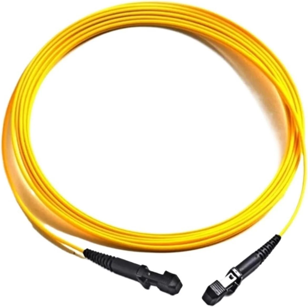 سیم رابط فیبر نوری SM MTRJ-MTRJ ماده دوبلکس 1 تا 100 متر تک حالته (5 متر 10 عدد)