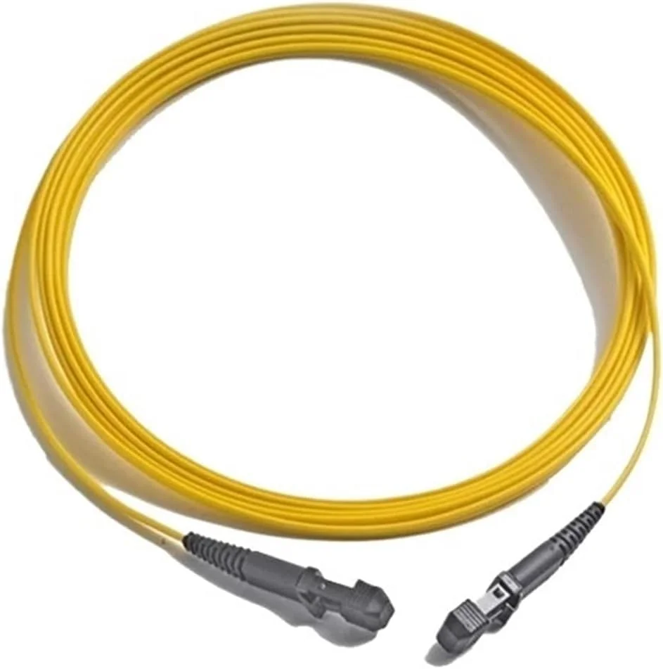 سیم رابط فیبر نوری SM MTRJ-MTRJ ماده دوبلکس 1 تا 100 متر تک حالته (5 متر 10 عدد)