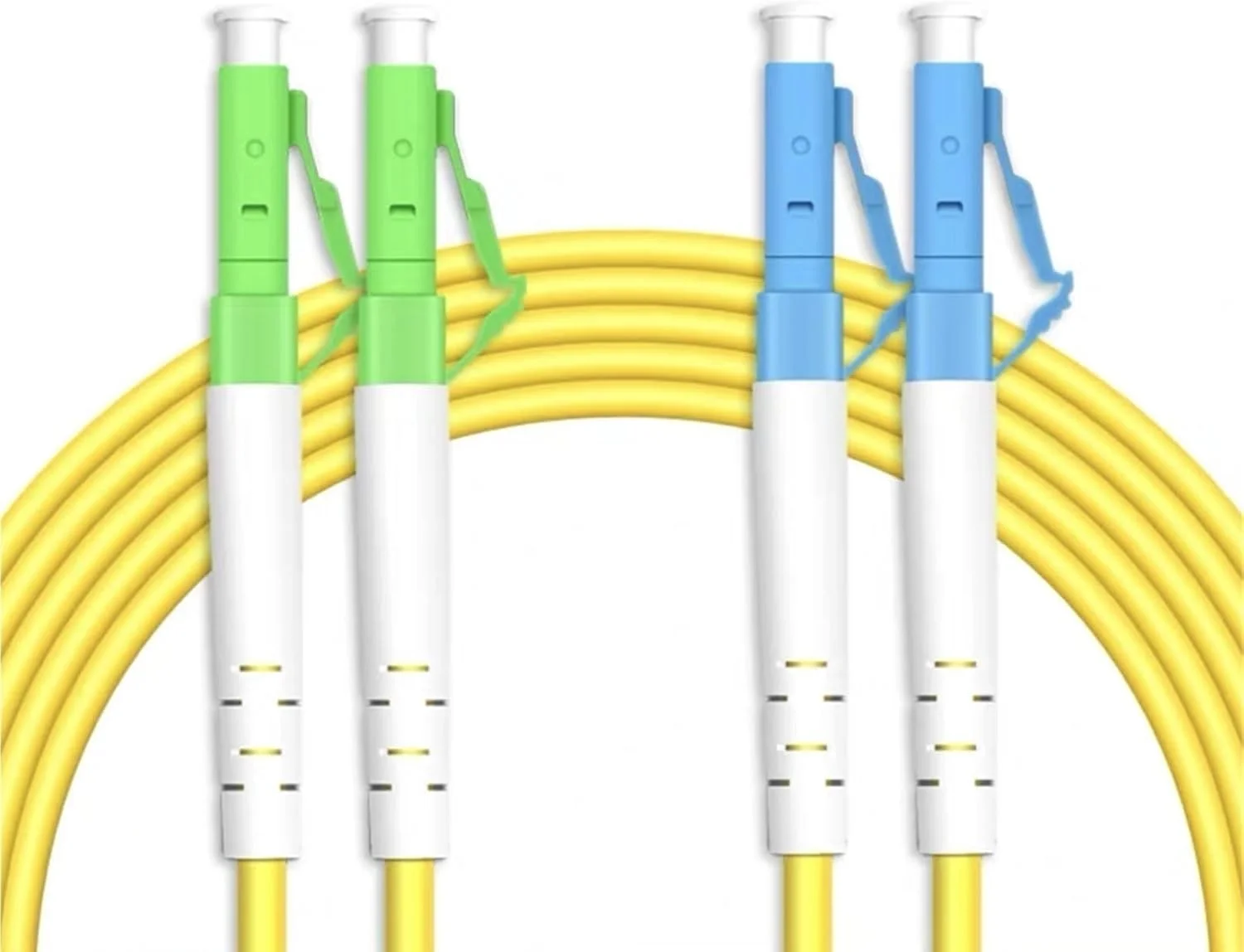 HAIZHI سیم فیبر نوری DX A SM SC-SC-LC-LC-FC-FC-ST-ST دوبلکس سینگل مود 2.0mm 3.0mm(90M,LcA-lcA)