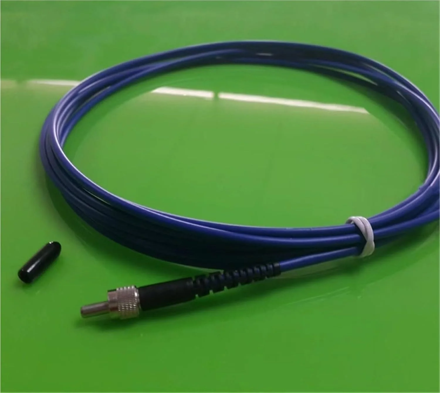 کابل فیبر نوری HAIZHI 105um SMA905-SMA905 فیبر انرژی 1-5 متری زره پوش (SMA-SMA آبی 3 متری)